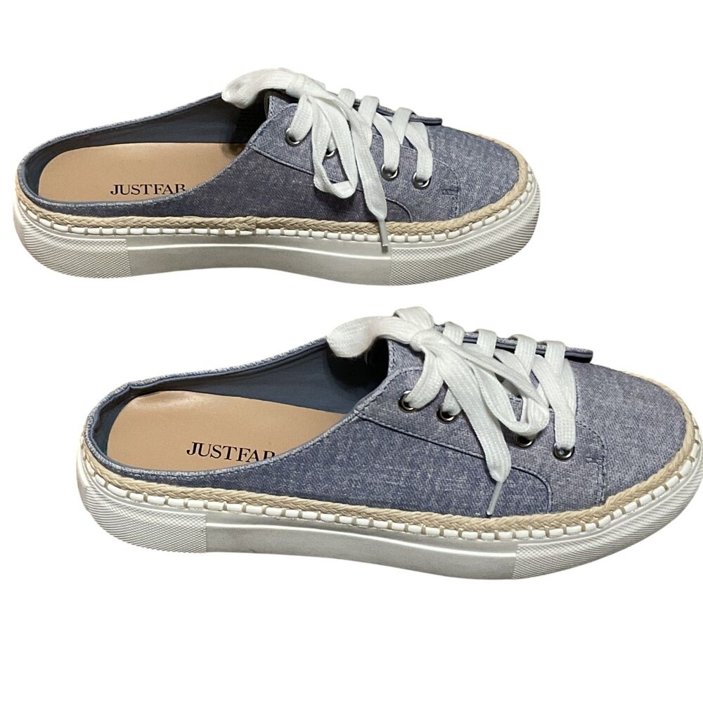 Justfab Late Riser Slip-On Sneaker Size 7.5 - Picture 5 of 8